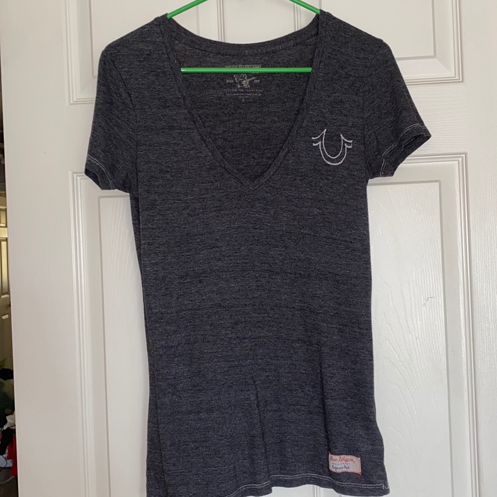 True religion v neck top